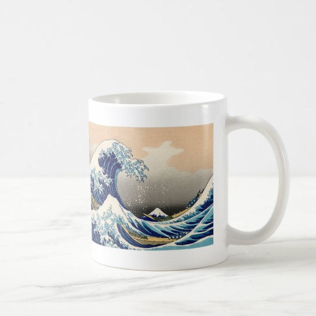 Mug かながわおきなみうらのマグカップ,No.01 (Droite)