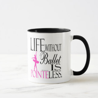 MUG バレエの無い人生なんて マグカップ