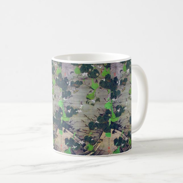 MUG 伊 藤 若 冲 池 虫 辺 群      (Devant droit)