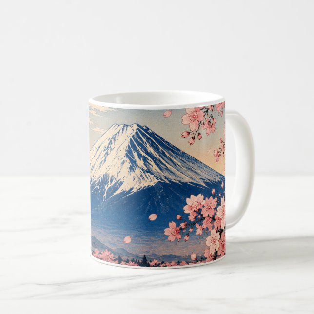 MUG 富士山 (Devant droit)