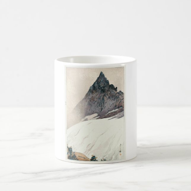 Mug 槍 ヶ 岳, Mont Yari, Hiroshi Yoshida, Découpe (Centre)