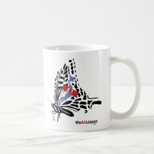 Mug 蝶と鯉 de Butterfly&Koi
