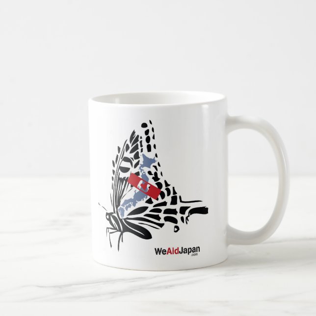 Mug 蝶と鯉 de Butterfly&Koi (Droite)