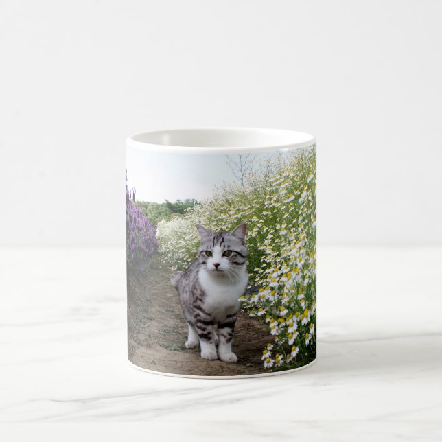 MUG 野良猫ニャン吉【カモミール】 (Centre)