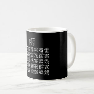 MUG 雨 と 雨 冠 の 漢 字