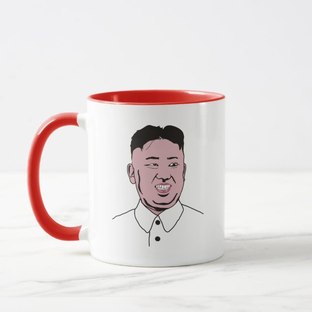 Mug 김정은 du Jong-ONU | de Kim (Gauche)