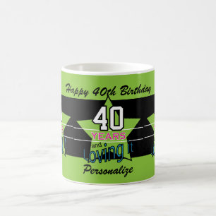 Mug 00 ans et l'aimer ! 00e anniversaire