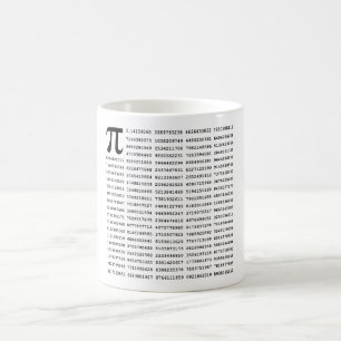 Mug 1000 Premiers Chiffres Pi Numéro  Symbole mathém