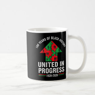 Mug 100 ans d'histoire des Noirs unis dans le progrès