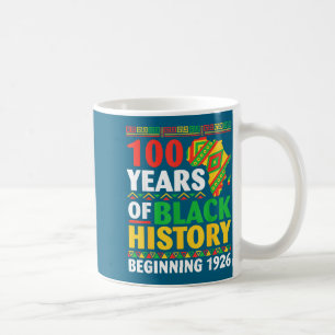 Mug 100 ans d'histoire noire à partir de 1926 centenai