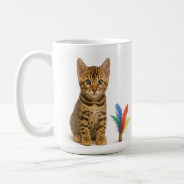 Mug 100% Chance de Chaos - Bengal Kitten Style (Gauche)