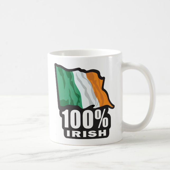 MUG 100%-IRLANDAIS (Droite)