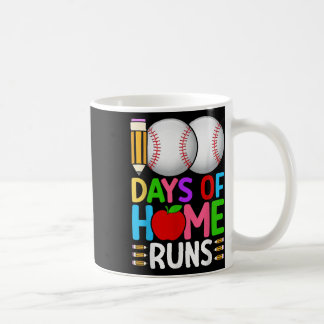 Mug 100 Jours À Domicile Le Baseball 100E Jour De