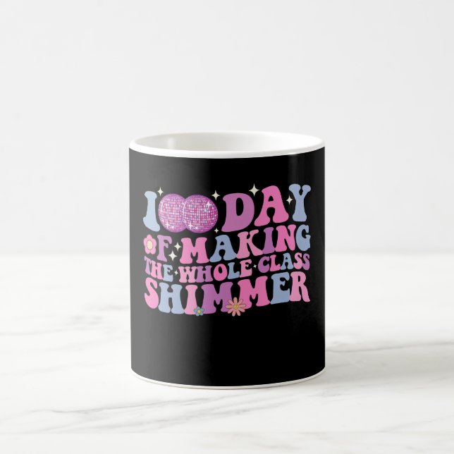 Mug 100 jours à faire scintiller tout le cours disco (Centre)