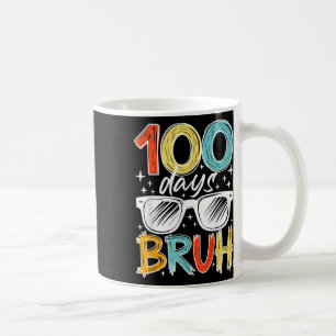Mug 100 Jours Bruh Funny 100E Jour D'École Pour Enfant
