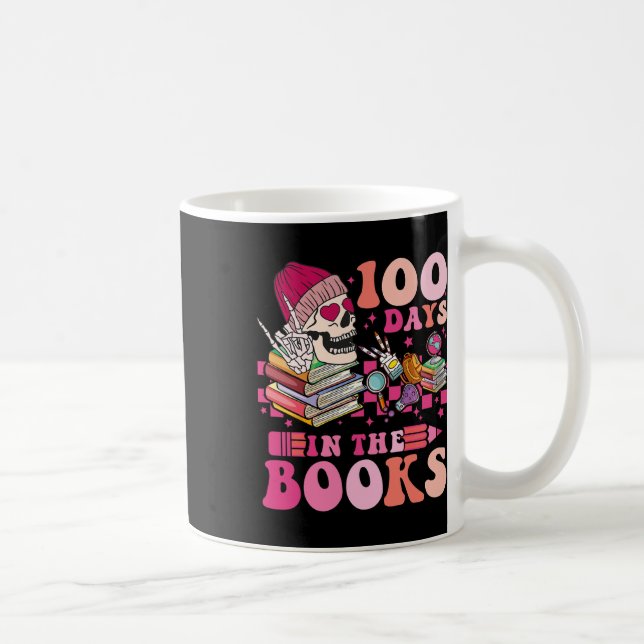 Mug 100 jours dans les livres enseignant de lecture sq (Droite)