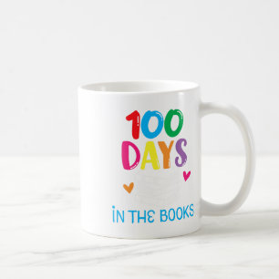 Mug 100 jours dans les livres - Lecteur anglais amoure