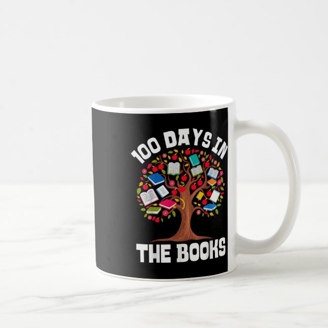 Mug 100 Jours Dans Les Livres Lecture Enseignant 100èm (Droite)