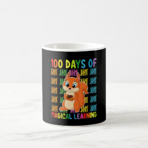 Mug 100 jours d'apprentissage magique de l'école des é