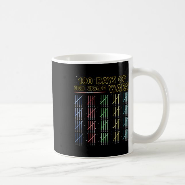 Mug 100 Jours De 3E Année De Guerre 100E Jour D'École (Droite)