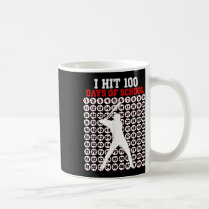 Mug 100 Jours De Baseball Scolaire 100E Jour D'École