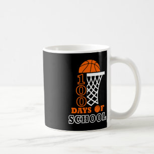 Mug 100 Jours de Basketball Scolaire Enfants 100e jour