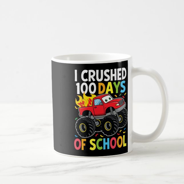 Mug 100 Jours De Camion Monster 100E Jour De Scho (Droite)