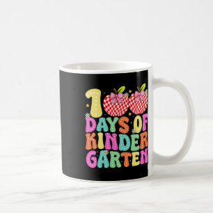 Mug 100 jours de filles de maternelle 100e jour d'écol