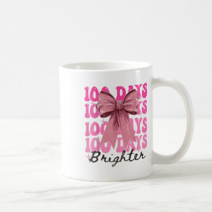 Mug 100 Jours De Filles D'École Coquette Bow 100e Jour