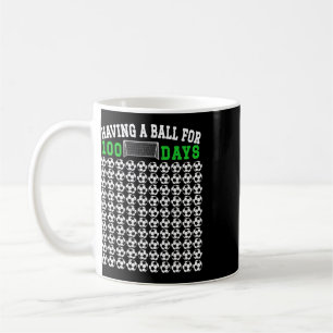 Mug 100 jours de football à l'école 100e jour d'école