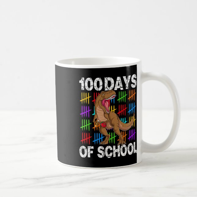 Mug 100 Jours De L'École 100E Jour De L'École Dino (Droite)