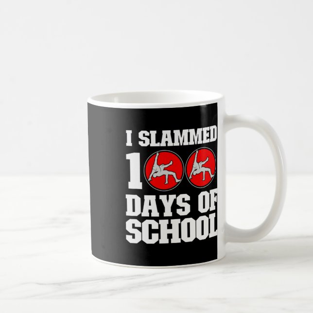 Mug 100 Jours De Lutte Scolaire 100E Jour Garçon (Droite)