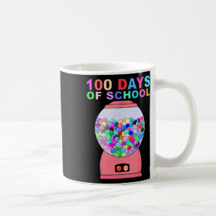 Mug 100 Jours De Machine De Gumball Scolaire Pour Les