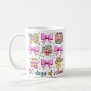 Mug 🌈 🎀 100 jours de 🎉 scolaire 📚