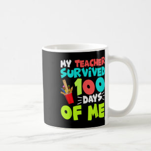 Mug 100 Jours De Scolaires Garçons Filles Enfants Ense