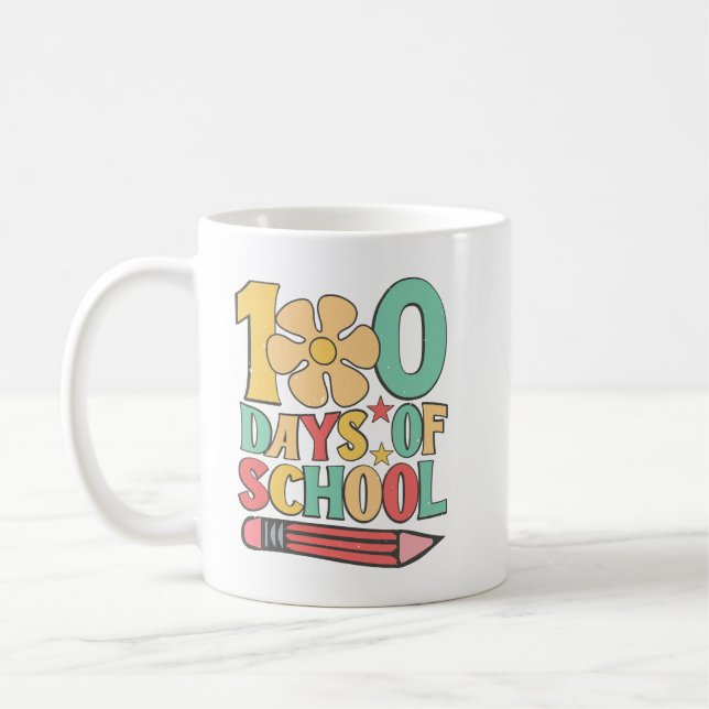 Mug 100 jours d'école (Gauche)