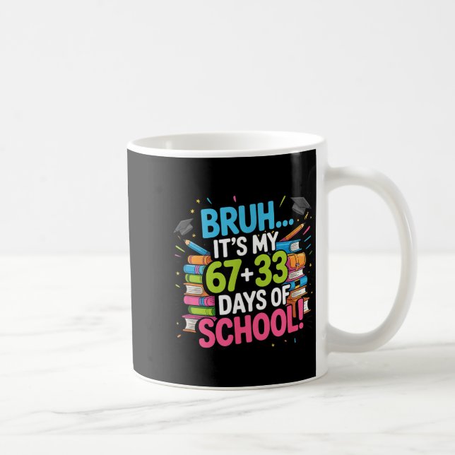 Mug 100 jours d'école 67  (Droite)