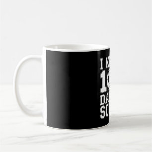 Mug 100 jours d'école de football garçons enfants 100è