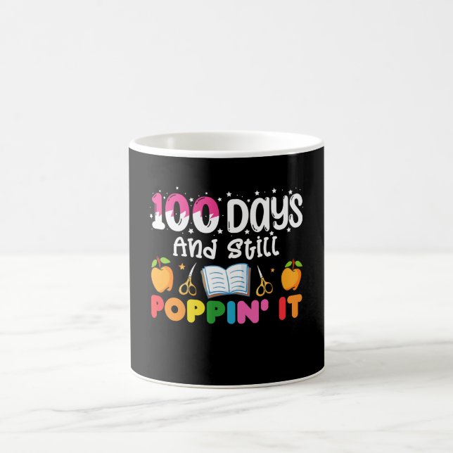 Mug 100 Jours D'École Et Toujours De Le Frapper (Centre)