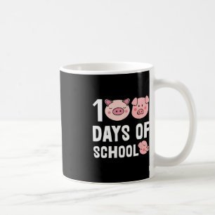 Mug 100 Jours D'École Pig Cartoon Enseignant Cute Étud