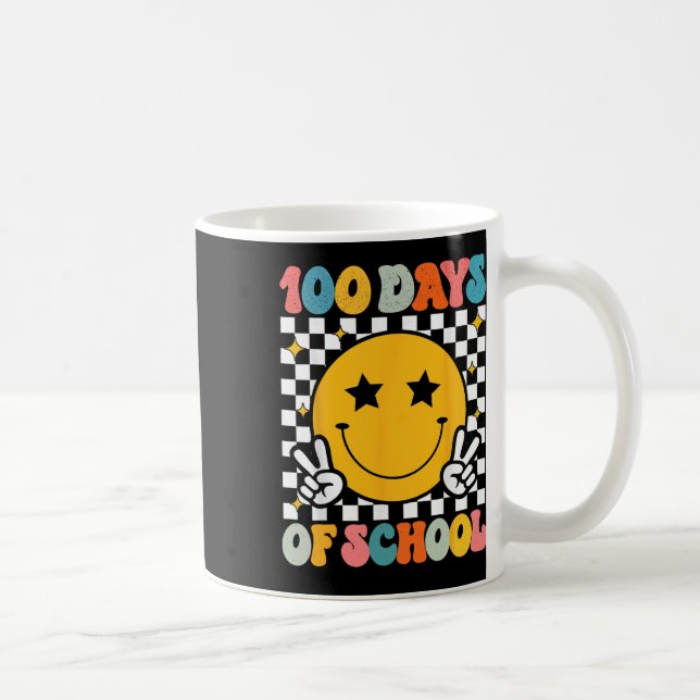 Mug 100 Jours D'École Super Sourire Visage (Droite)