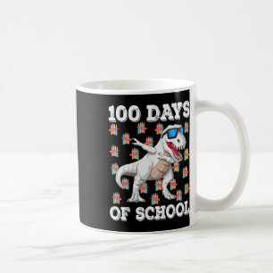 Mug 100 Jours D'École T-rex Dabbing Enfants Garçons 10