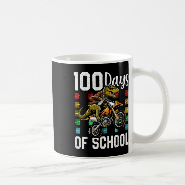 Mug 100 Jours D'École T-rex Garçons 100E Jour De (Droite)