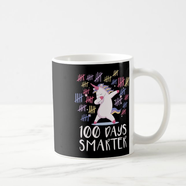 Mug 100 Jours D'École Unicorne (Droite)