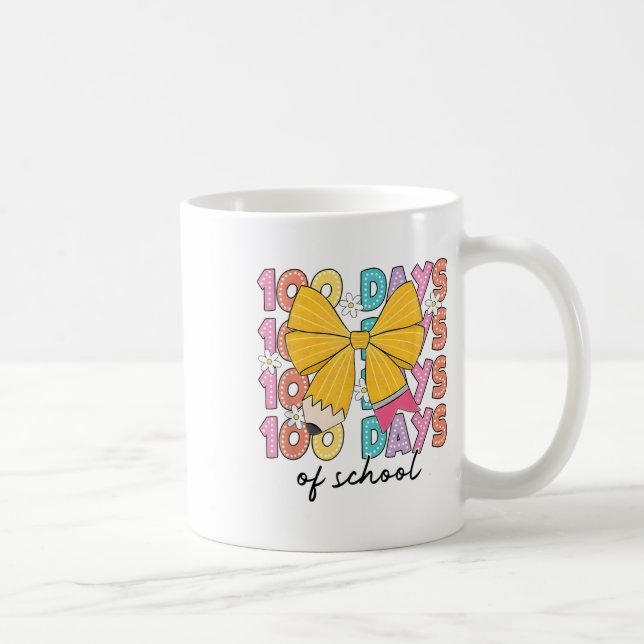 Mug 100 Jours D'Enseignant 100E Jour D'École (Droite)