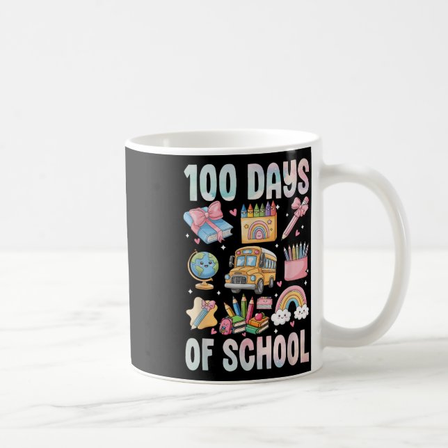 Mug 100 Jours D'Enseignant Enfants 100E Jour De (Droite)