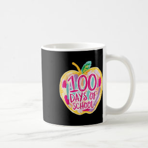 Mug 100 Jours D'Enseignant Enfants Rétro