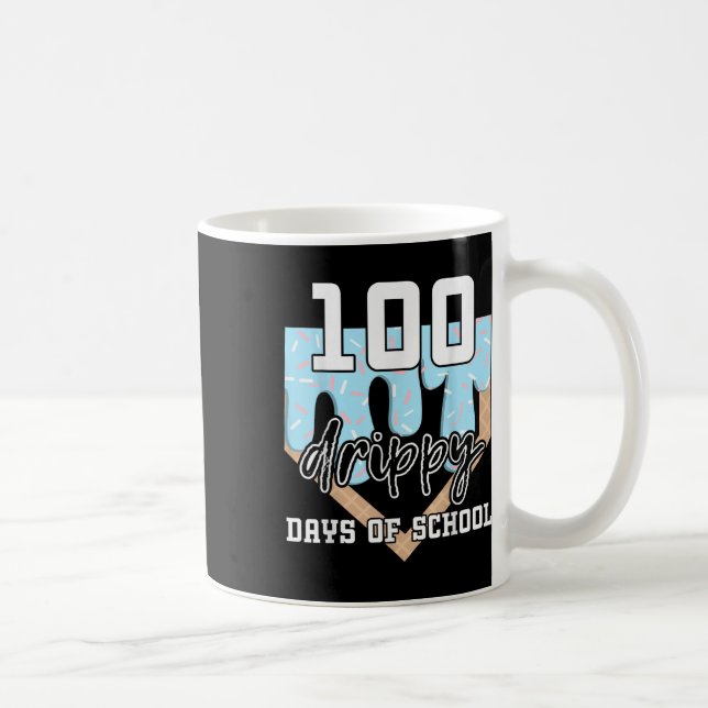 Mug 100 Jours D'Entraînement De L'École De Baseball Cr (Droite)
