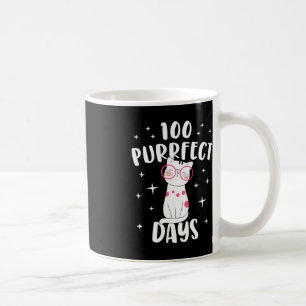 Mug 100 Jours Fins Chat Joyeux 100e Jour De L'École Co