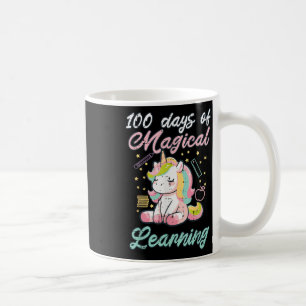 Mug 100 jours Magical Learning Unicorn 100th Day Girls
